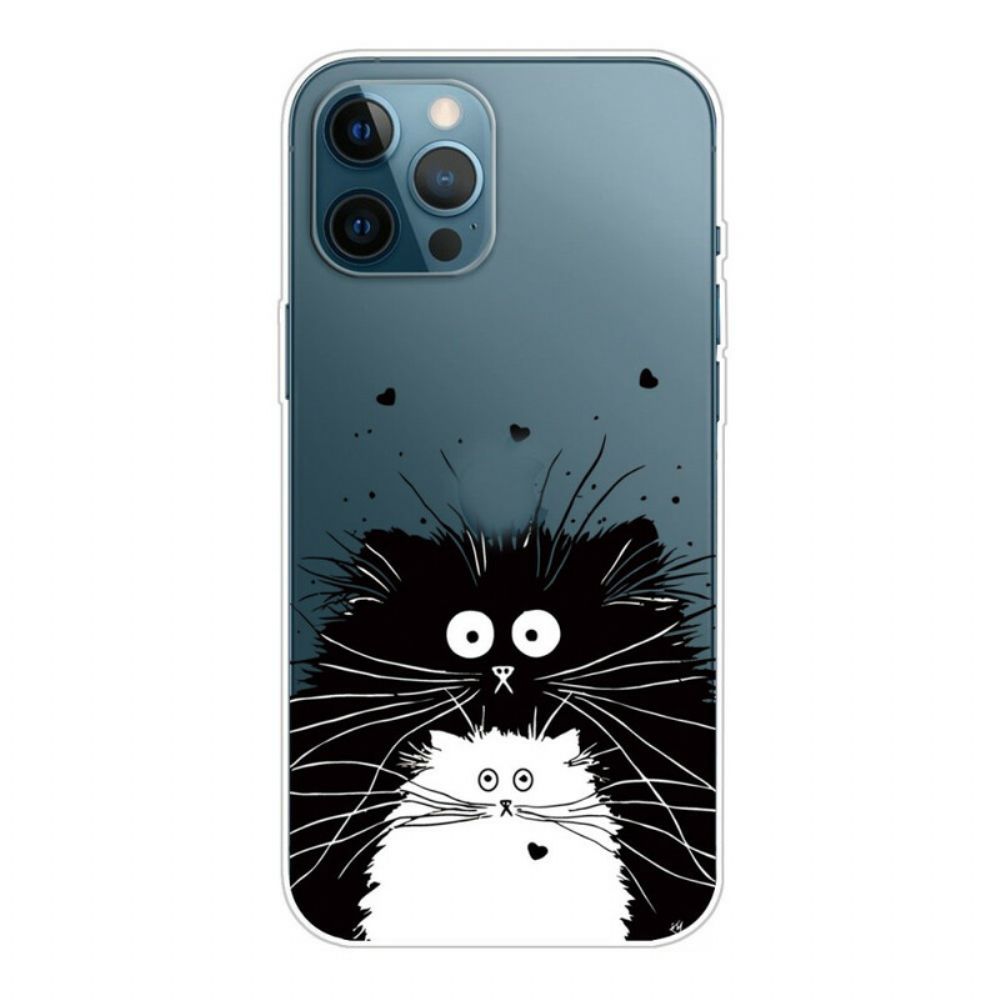 Hülle Für iPhone 13 Pro Max Sieh Dir Die Katzen An