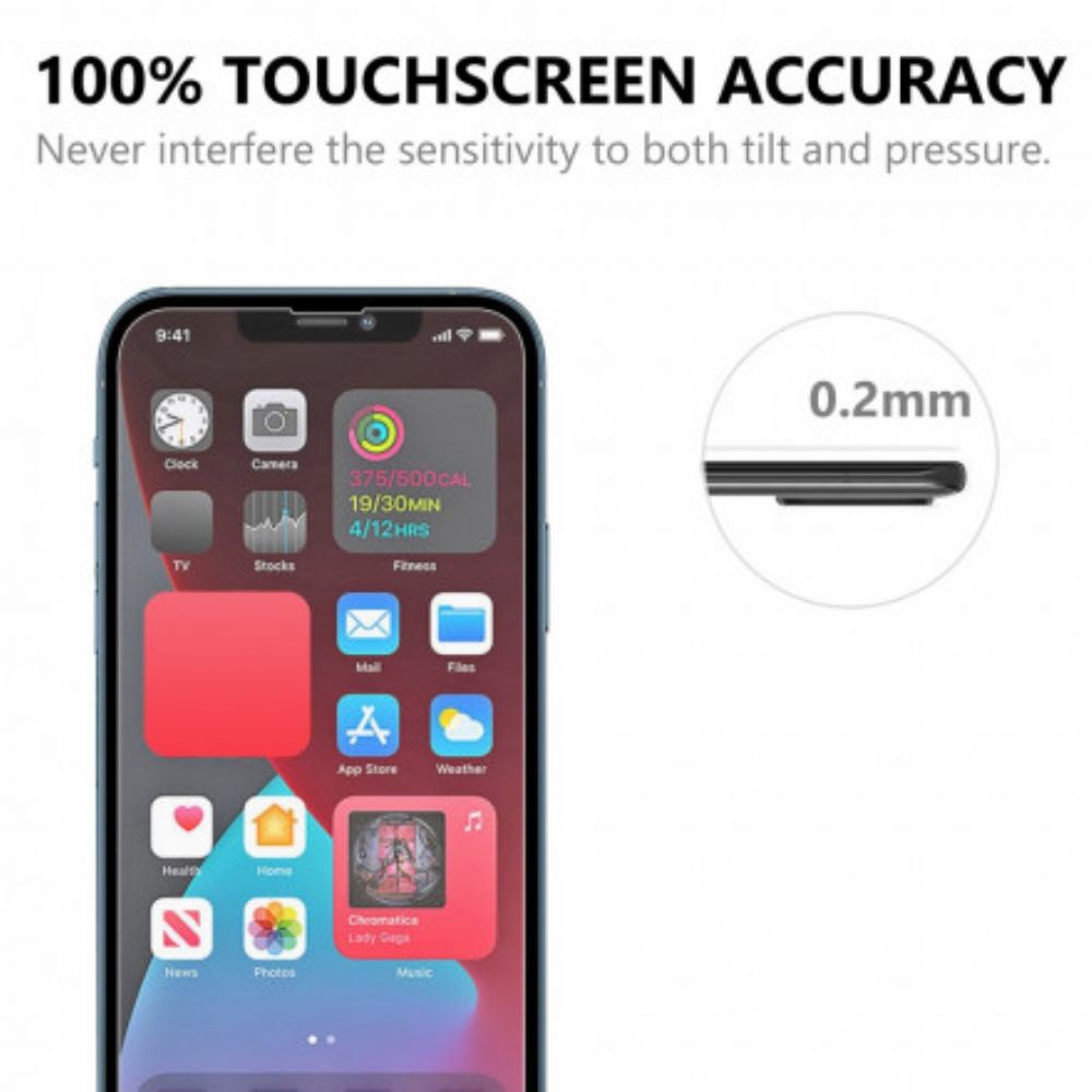 Schutzglas Aus Gehärtetem Glas (2 Stück) Für Das Display Des iPhone 13 Pro Max