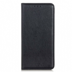 Schutzhülle Für iPhone 13 Pro Max Flip Case Litchi-spaltleder