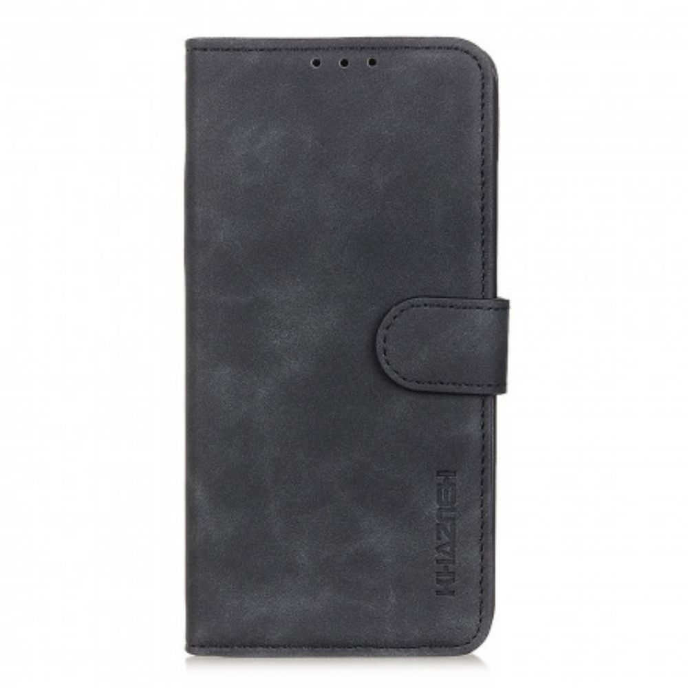 Flip Case Für Realme 8 / 8 Pro Vintage Ledereffekt Khazneh