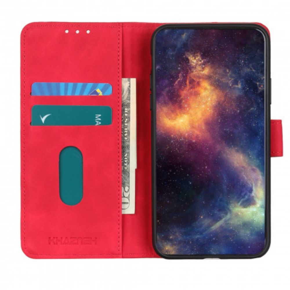 Flip Case Für Realme 8 / 8 Pro Vintage Ledereffekt Khazneh