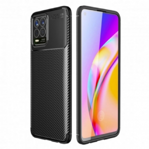 Handyhülle Für Realme 8 / 8 Pro Flexible Kohlefaserstruktur