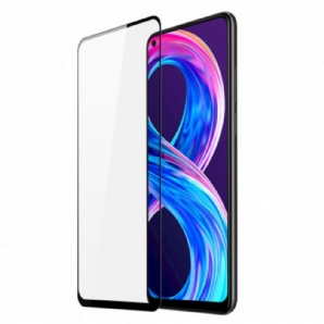 Realme 8/8 Pro Displayschutzfolie Aus Gehärtetem Glas Mit Schwarzen Rändern