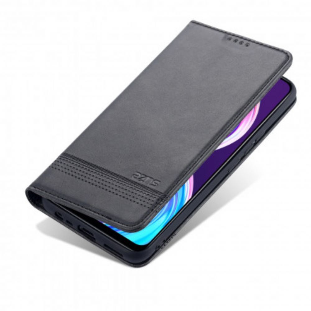 Schutzhülle Für Realme 8 / 8 Pro Flip Case Azns-lederstil