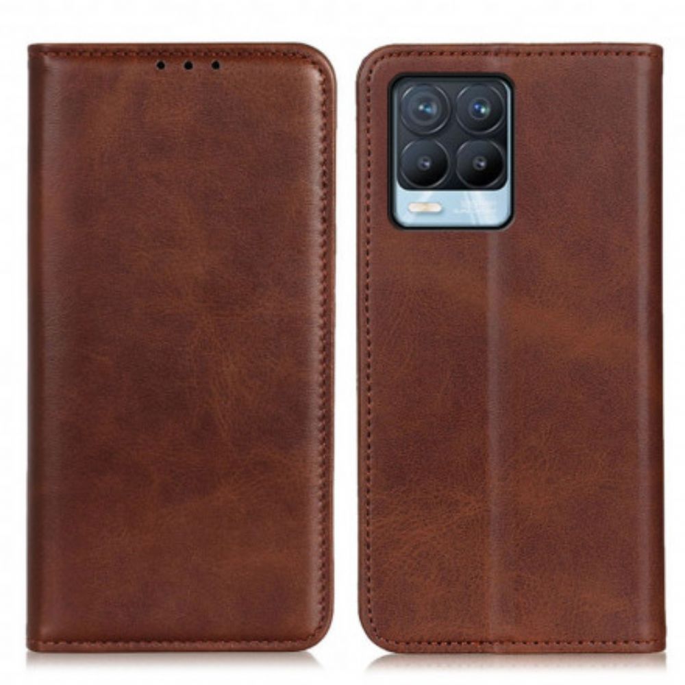 Schutzhülle Für Realme 8 / 8 Pro Flip Case Elegance Spaltleder