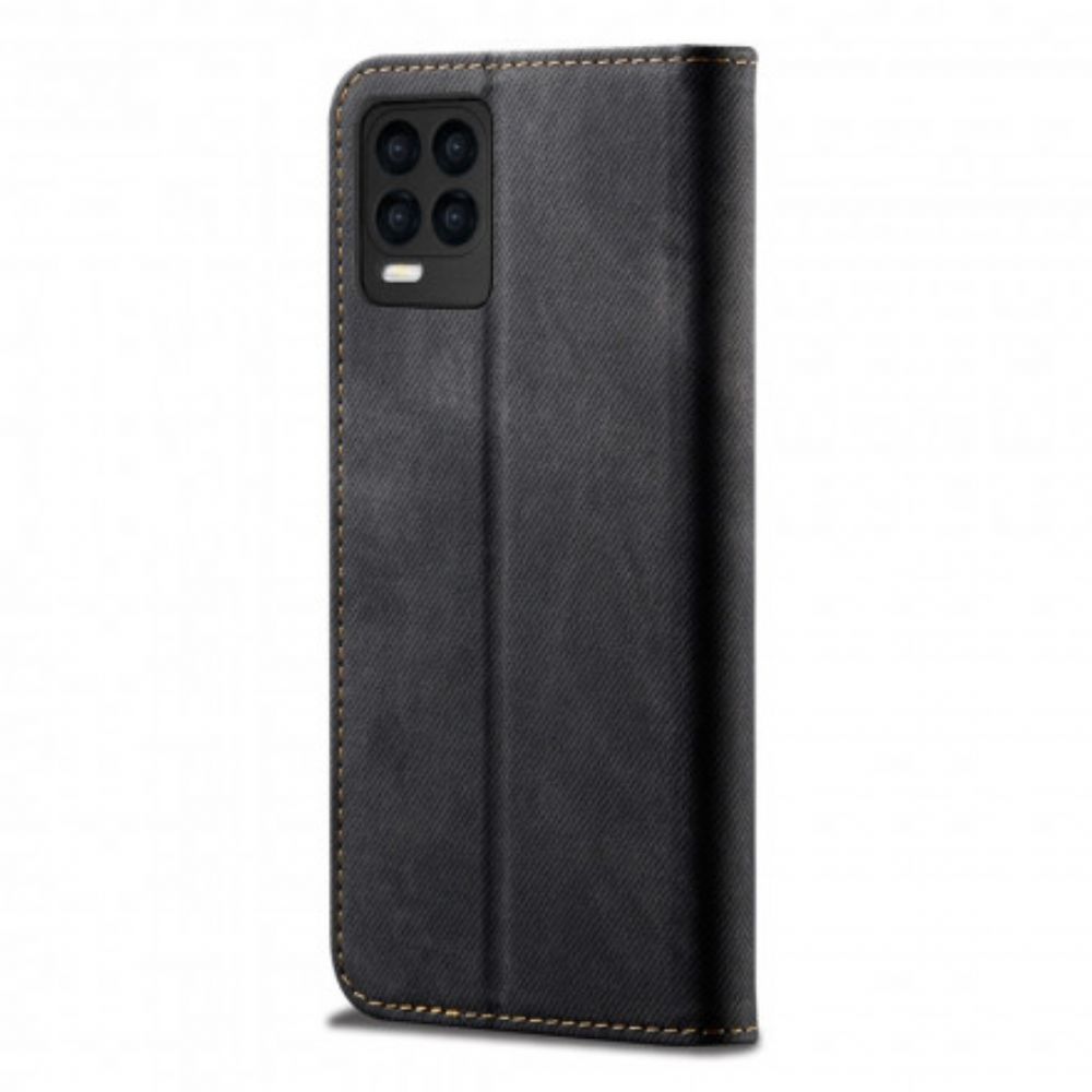 Schutzhülle Für Realme 8 / 8 Pro Flip Case Jeansstoff