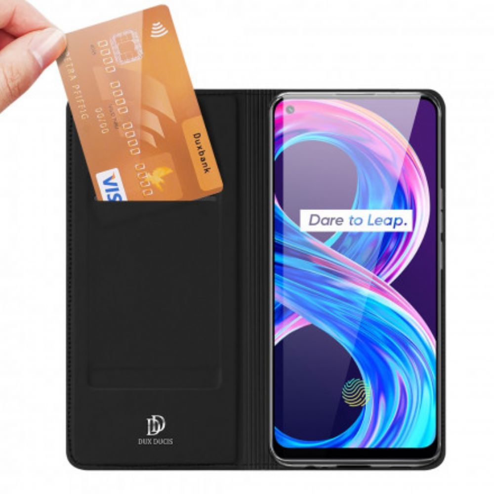 Schutzhülle Für Realme 8 / 8 Pro Flip Case Skin Pro Dux Ducis