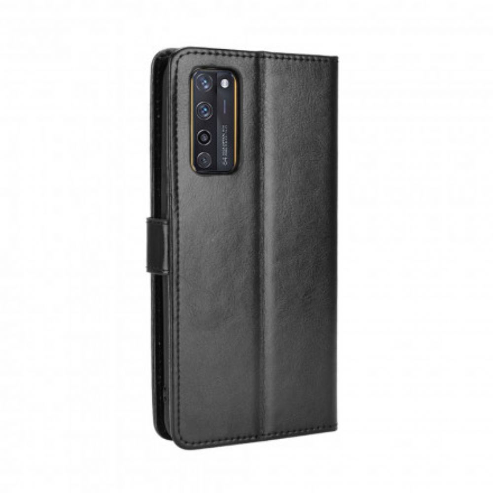 Flip Case Für ZTE Axon 20 4G / 5G Auffälliges Kunstleder