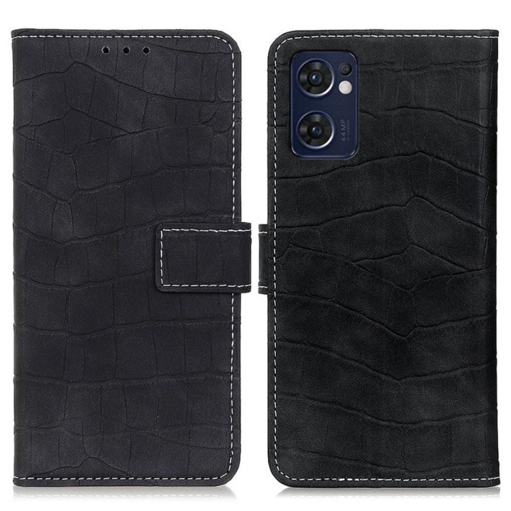 Flip Case Für Oppo Find X5 Lite Krokodilkraft