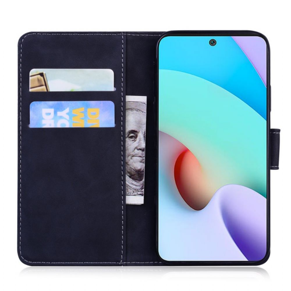 Flip Case Für Oppo Find X5 Lite Tigergesichtsdruck