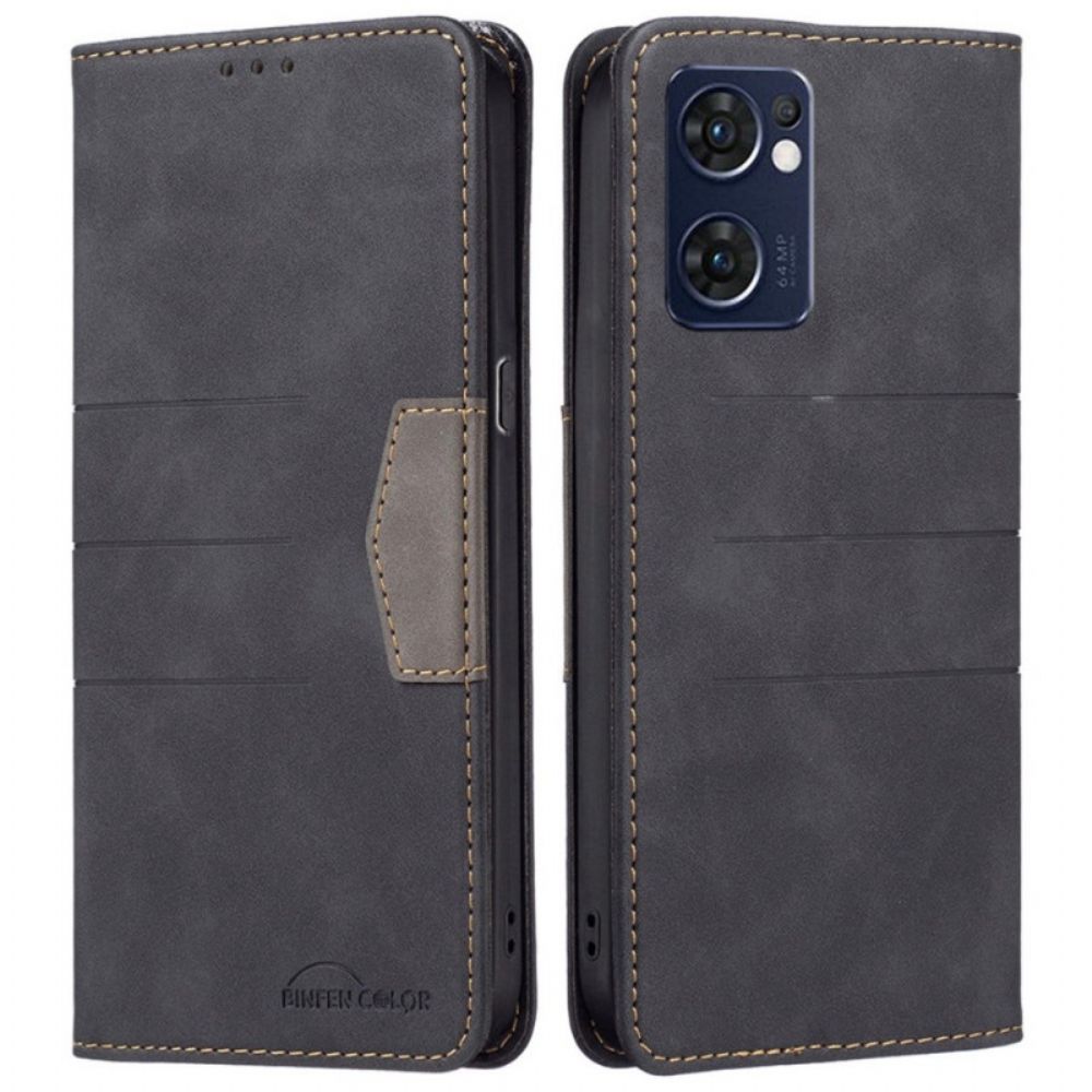 Schutzhülle Für Oppo Find X5 Lite Flip Case Binfen Color Leather Style