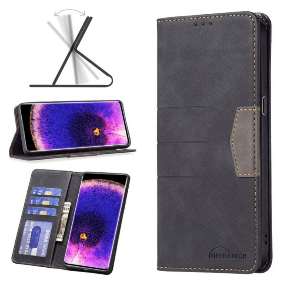 Schutzhülle Für Oppo Find X5 Lite Flip Case Binfen Color Leather Style