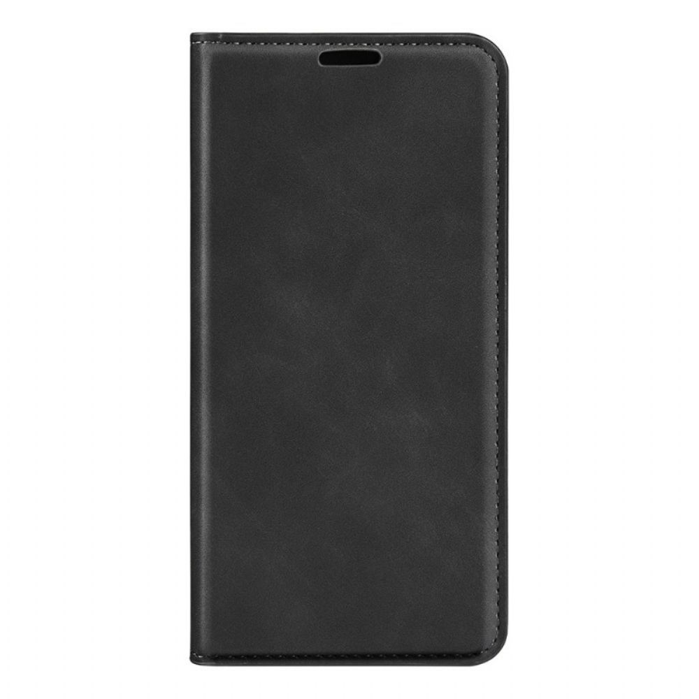 Schutzhülle Für Oppo Find X5 Lite Flip Case Kunstleder Einfarbig