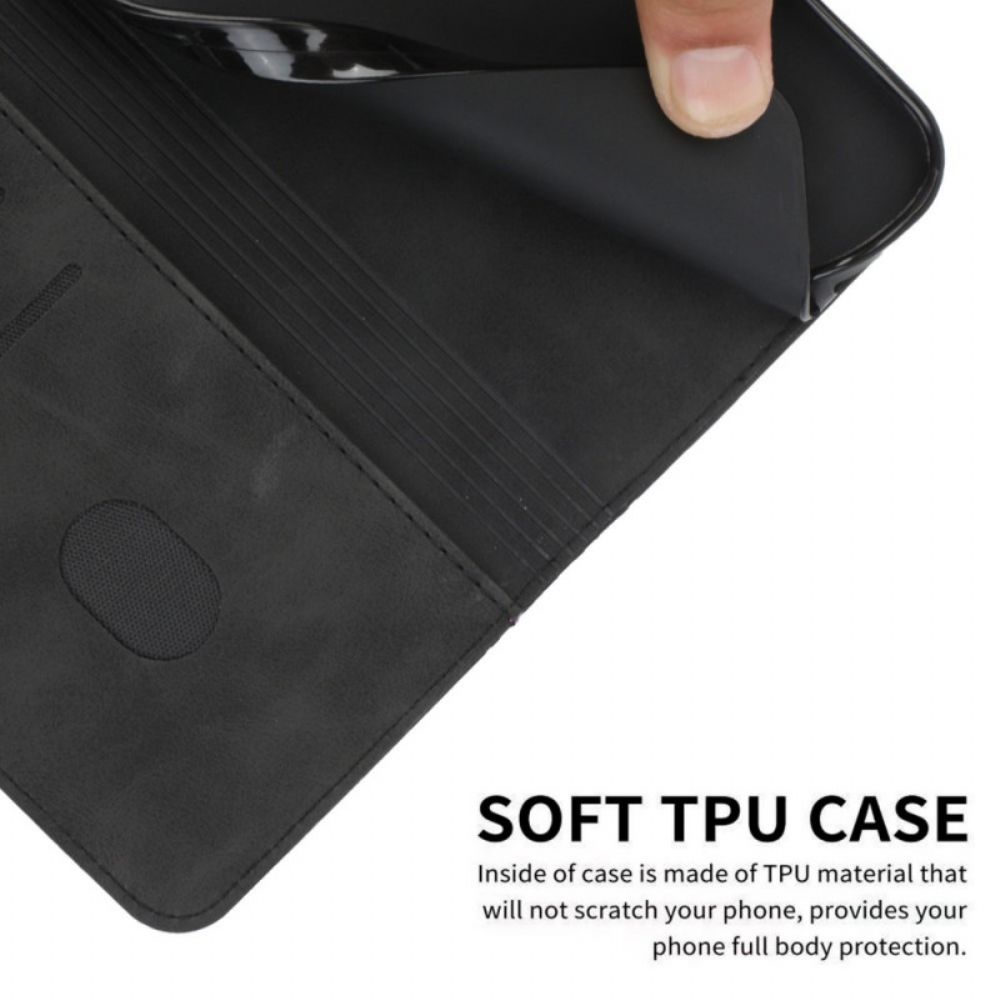 Schutzhülle Für Oppo Find X5 Lite Flip Case Muster Aus Kunstleder