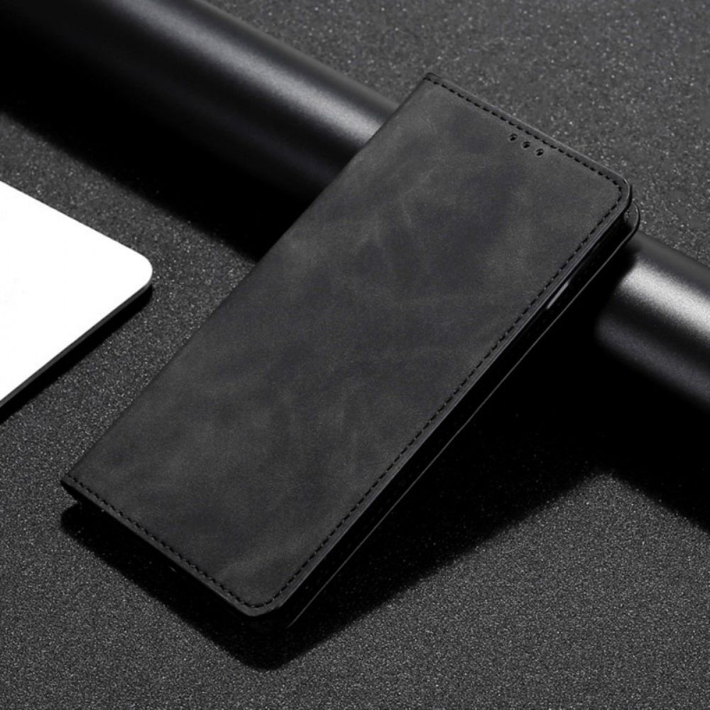 Schutzhülle Für Oppo Find X5 Lite Flip Case Skin-touch-leder-effekt