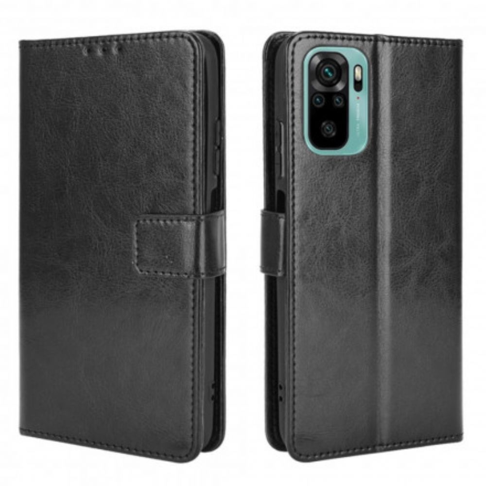 Flip Case Für Xiaomi Redmi Note 10 / 10S Auffälliges Kunstleder