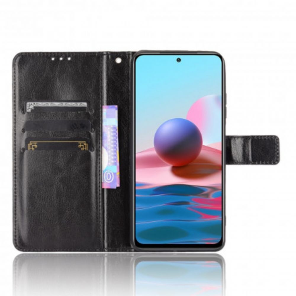 Flip Case Für Xiaomi Redmi Note 10 / 10S Auffälliges Kunstleder