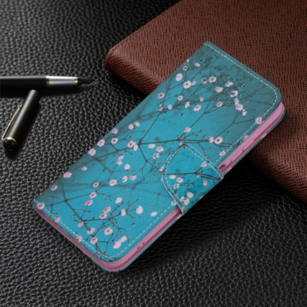 Flip Case Für Xiaomi Redmi Note 10 / 10S Blumiger Baum