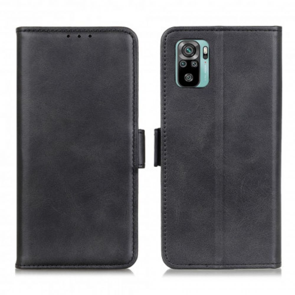 Flip Case Für Xiaomi Redmi Note 10 / 10S Flip Case Doppelklappe