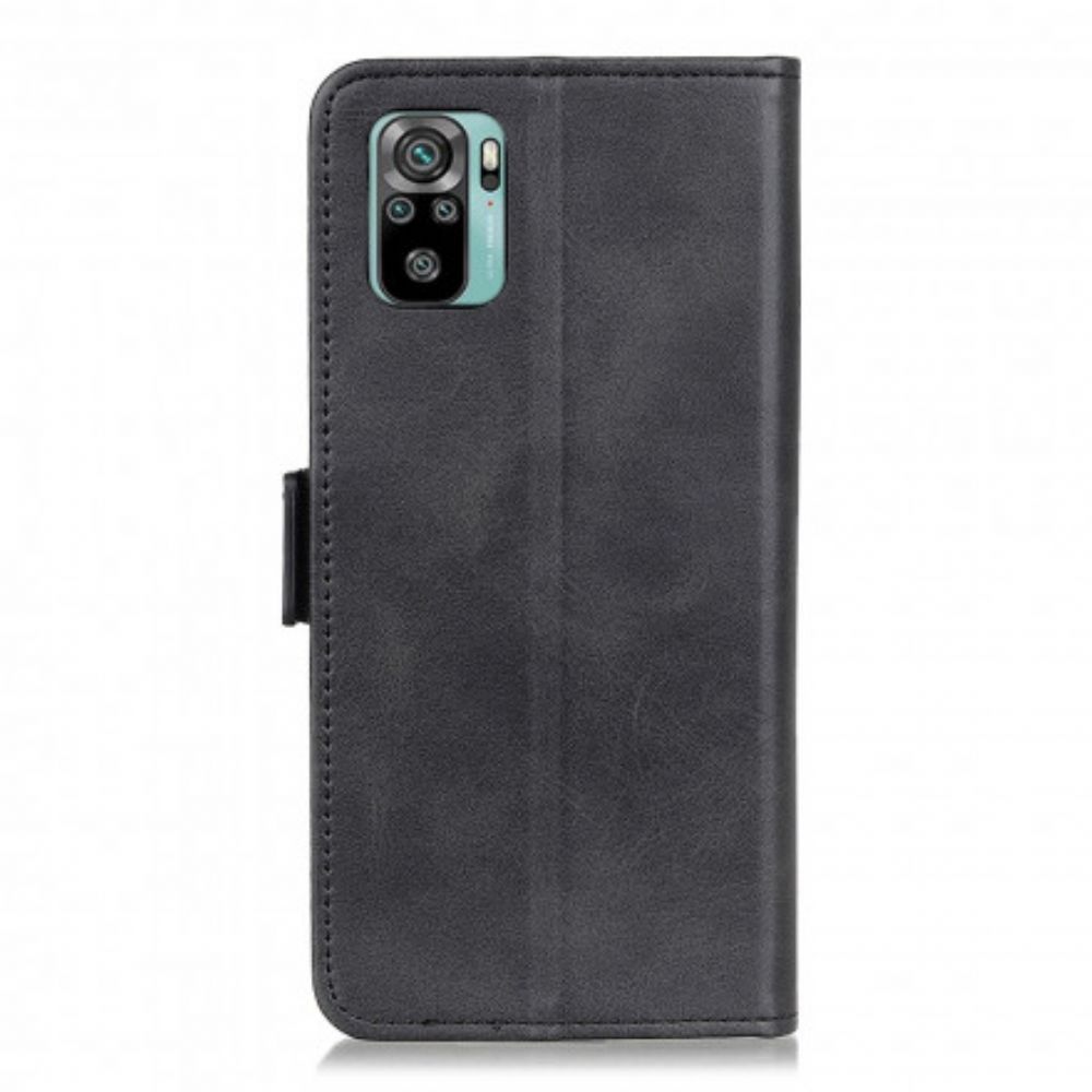 Flip Case Für Xiaomi Redmi Note 10 / 10S Flip Case Doppelklappe