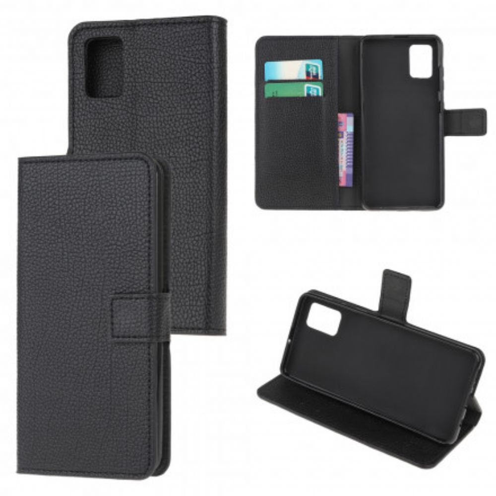 Flip Case Für Xiaomi Redmi Note 10 / 10S Ledereffekt Mit Litschi-narbung