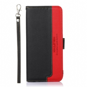 Flip Case Für Xiaomi Redmi Note 10 / 10S Liche Style Rfid Khazneh