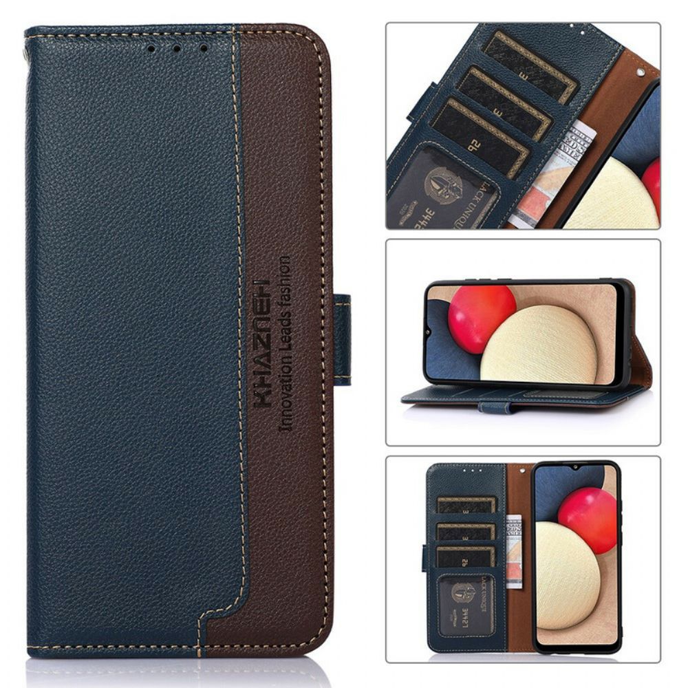 Flip Case Für Xiaomi Redmi Note 10 / 10S Liche Style Rfid Khazneh