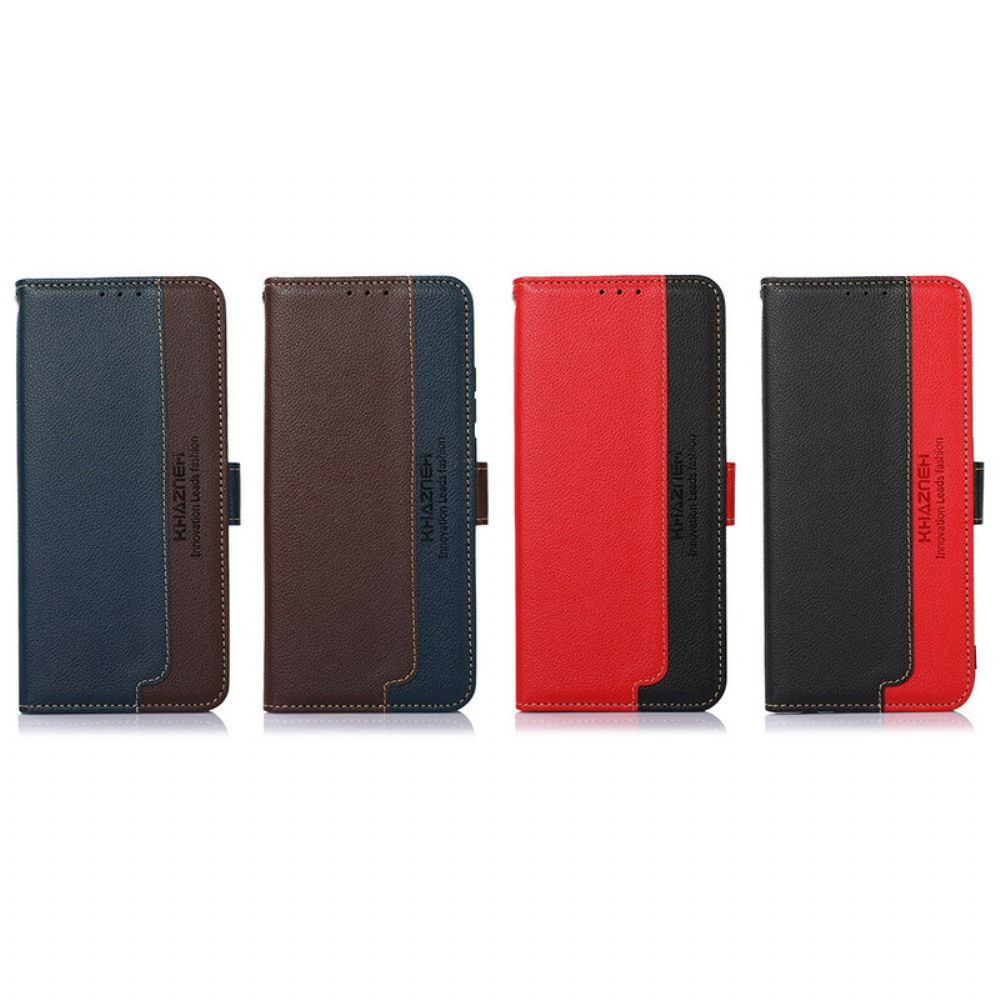 Flip Case Für Xiaomi Redmi Note 10 / 10S Liche Style Rfid Khazneh