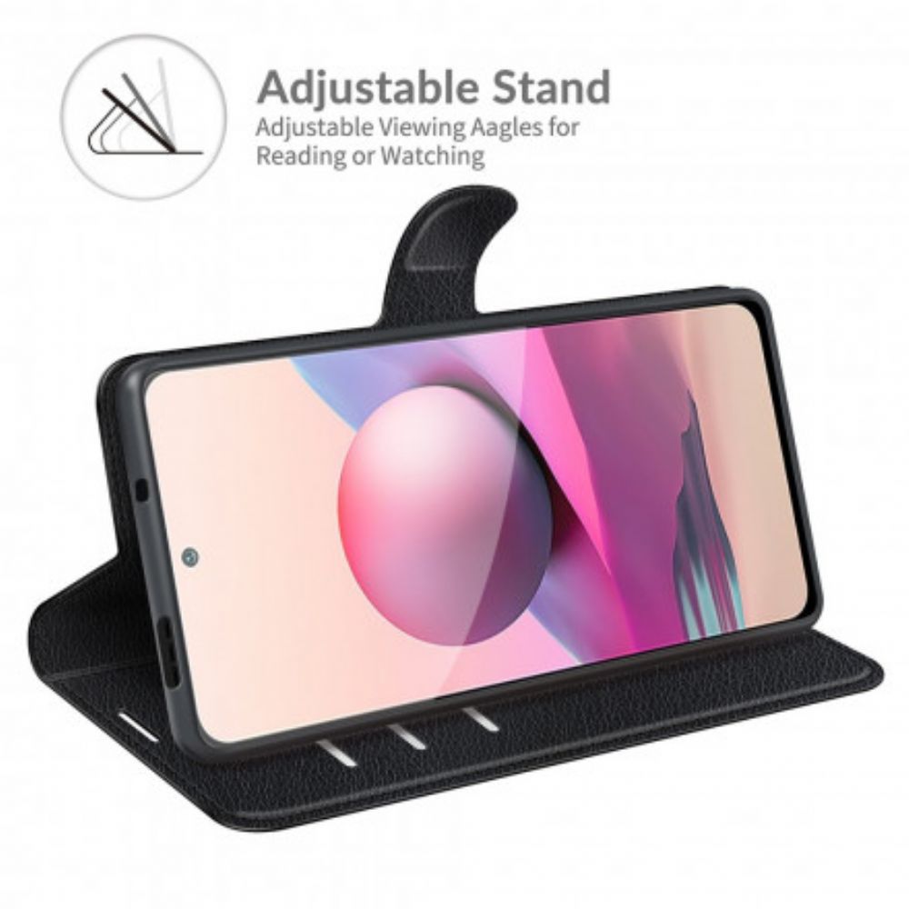 Flip Case Für Xiaomi Redmi Note 10 / 10S Magnetverschluss In Lederoptik