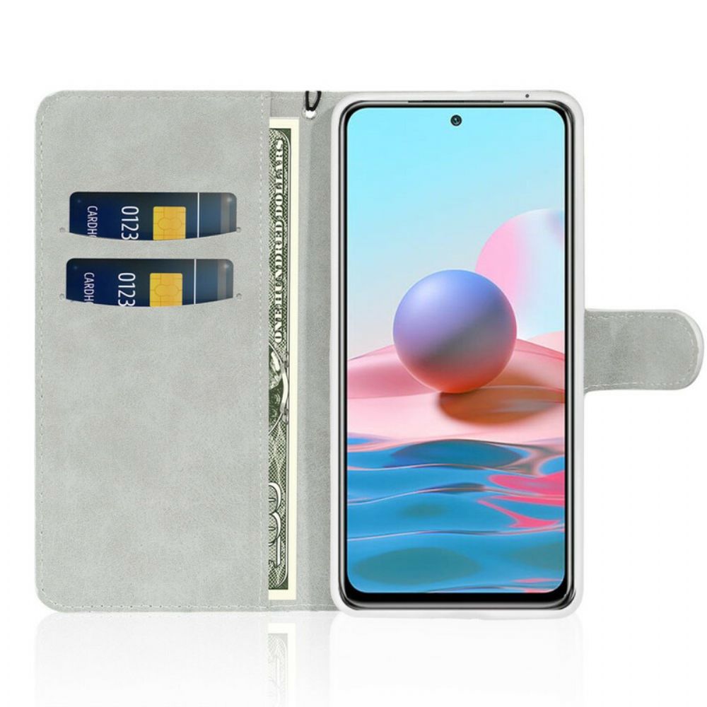 Flip Case Für Xiaomi Redmi Note 10 / 10S Pailletten S-design