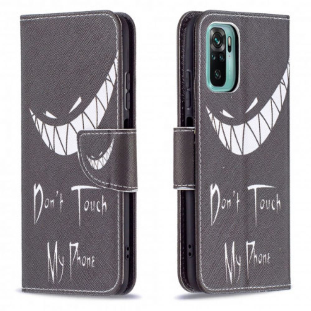 Flip Case Für Xiaomi Redmi Note 10 / 10S Teufelstelefon