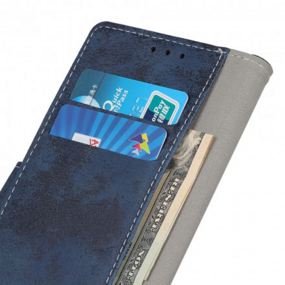 Flip Case Für Xiaomi Redmi Note 10 / 10S Vintage-leder-effekt