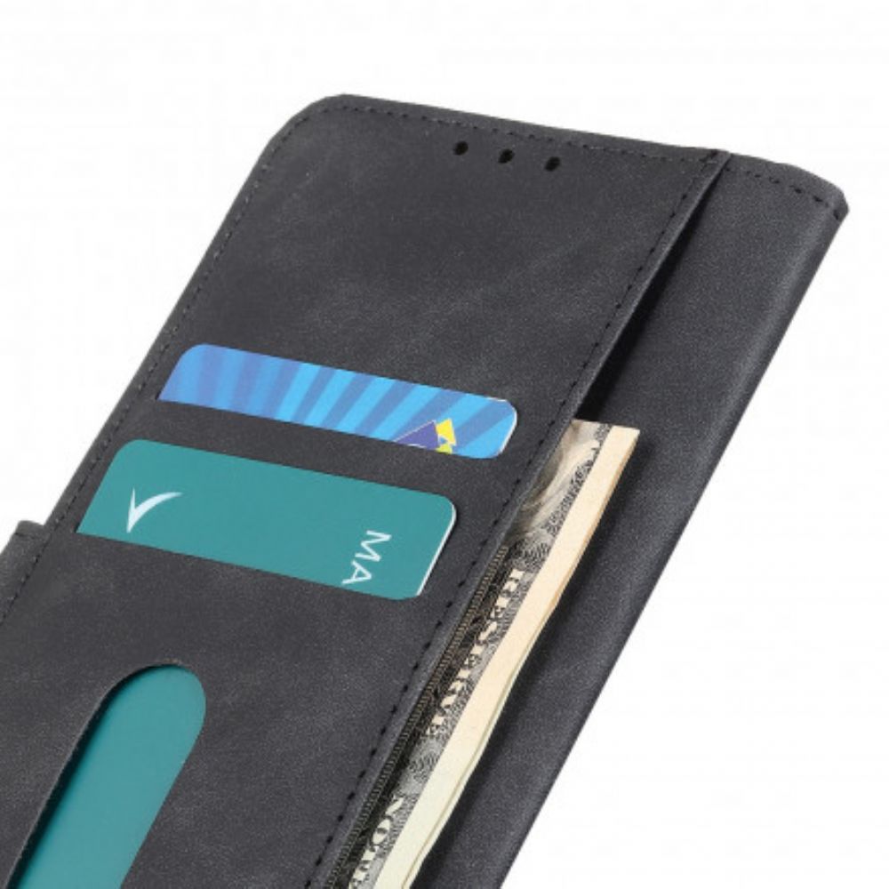 Flip Case Für Xiaomi Redmi Note 10 / 10S Vintage Ledereffekt Khazneh