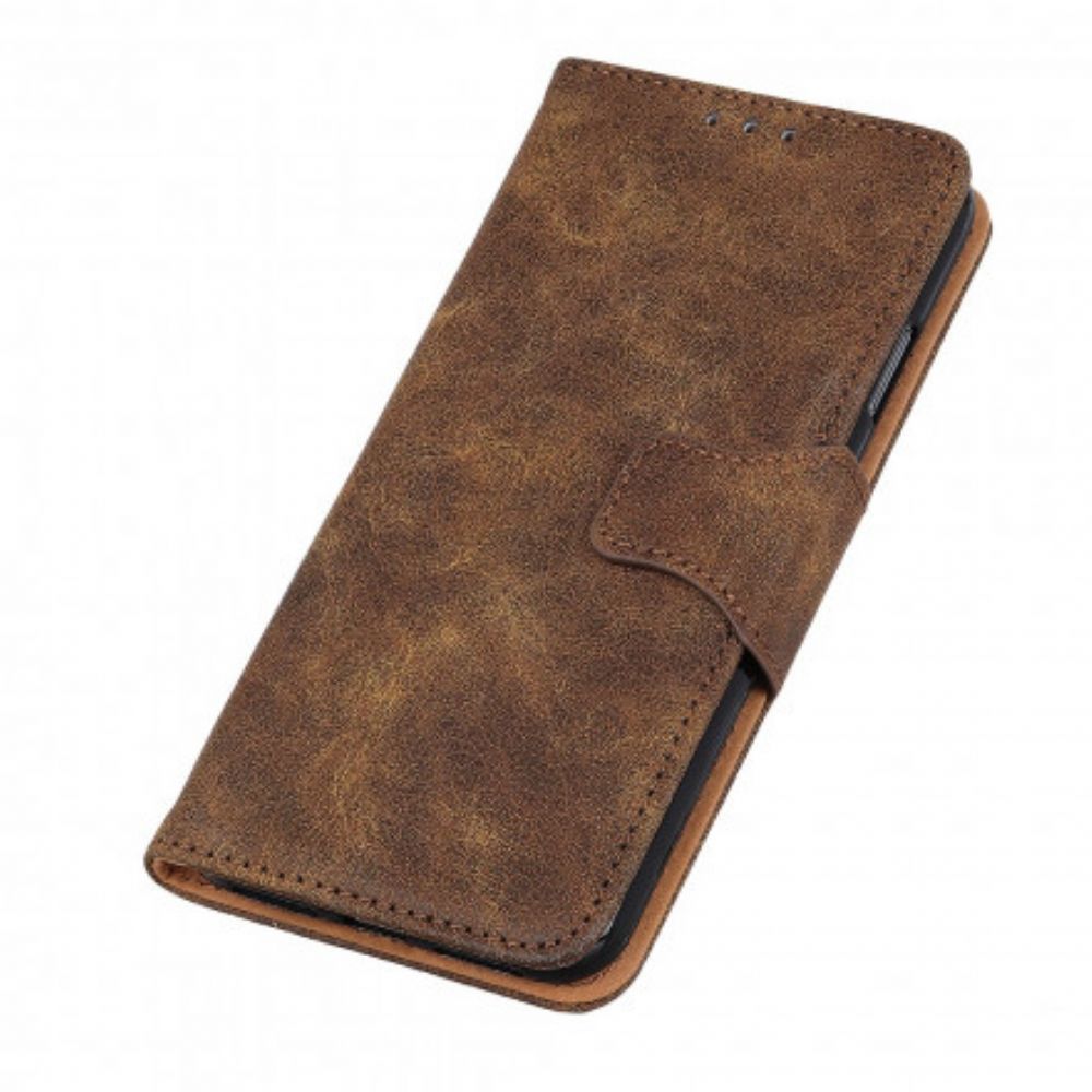 Flip Case Für Xiaomi Redmi Note 10 / 10S Vintage Spaltleder