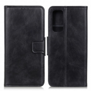 Flip Case Für Xiaomi Redmi Note 10 / 10S Wechselverschluss In Lederoptik