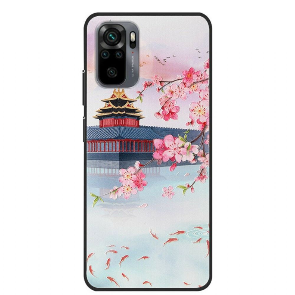 Handyhülle Für Xiaomi Redmi Note 10 / 10S Asiatische Burg