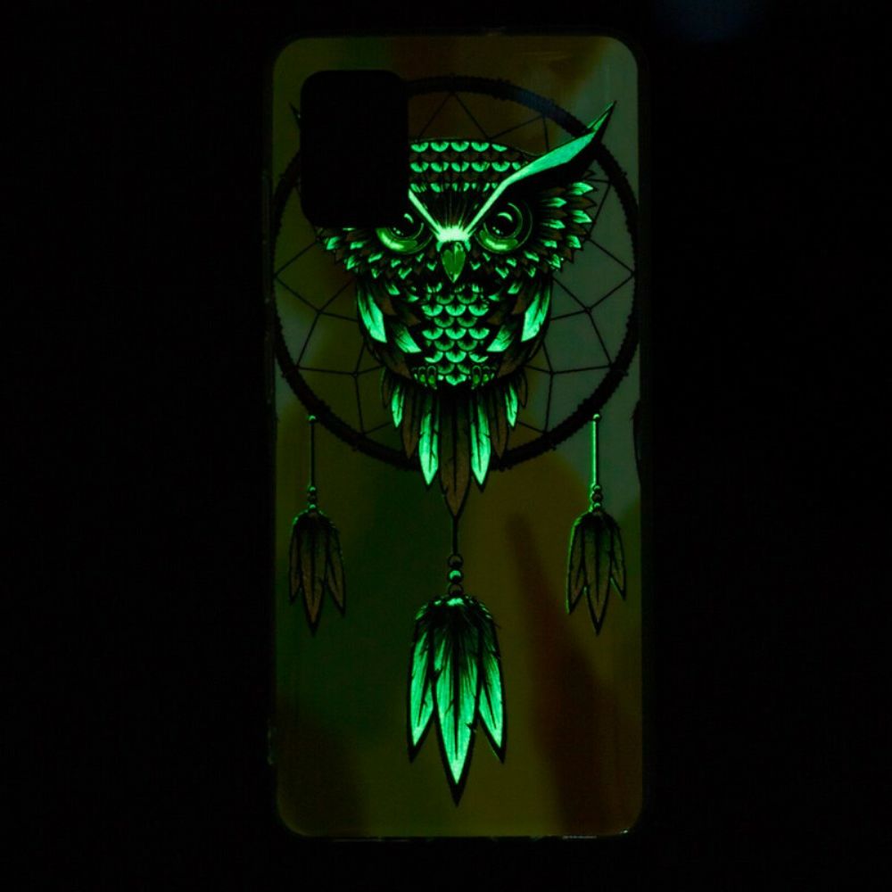 Handyhülle Für Xiaomi Redmi Note 10 / 10S Fluoreszierender Eulen-traumfänger