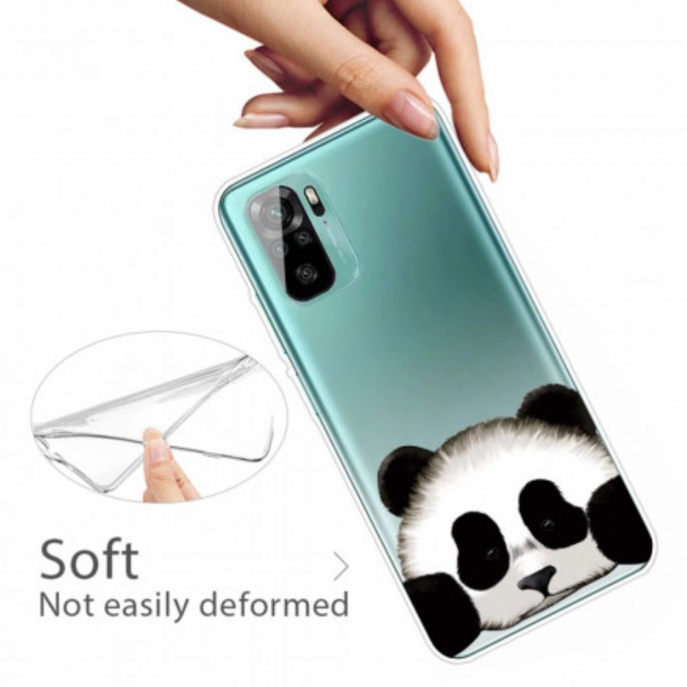 Handyhülle Für Xiaomi Redmi Note 10 / 10S Transparenter Panda