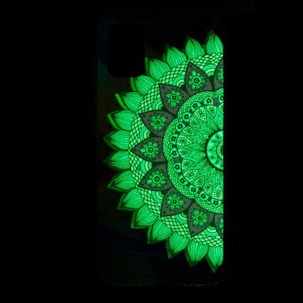 Hülle Für Xiaomi Redmi Note 10 / 10S Fluoreszierendes Buntes Mandala