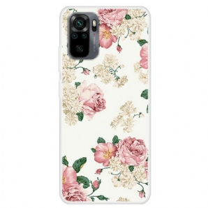 Hülle Für Xiaomi Redmi Note 10 / 10S Freiheitsblumen