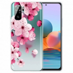 Hülle Für Xiaomi Redmi Note 10 / 10S Kleine Rosa Blumen