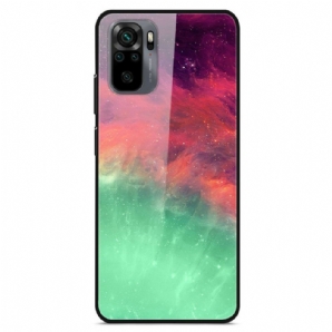 Hülle Für Xiaomi Redmi Note 10 / 10S Premium Colors Gehärtetes Glas