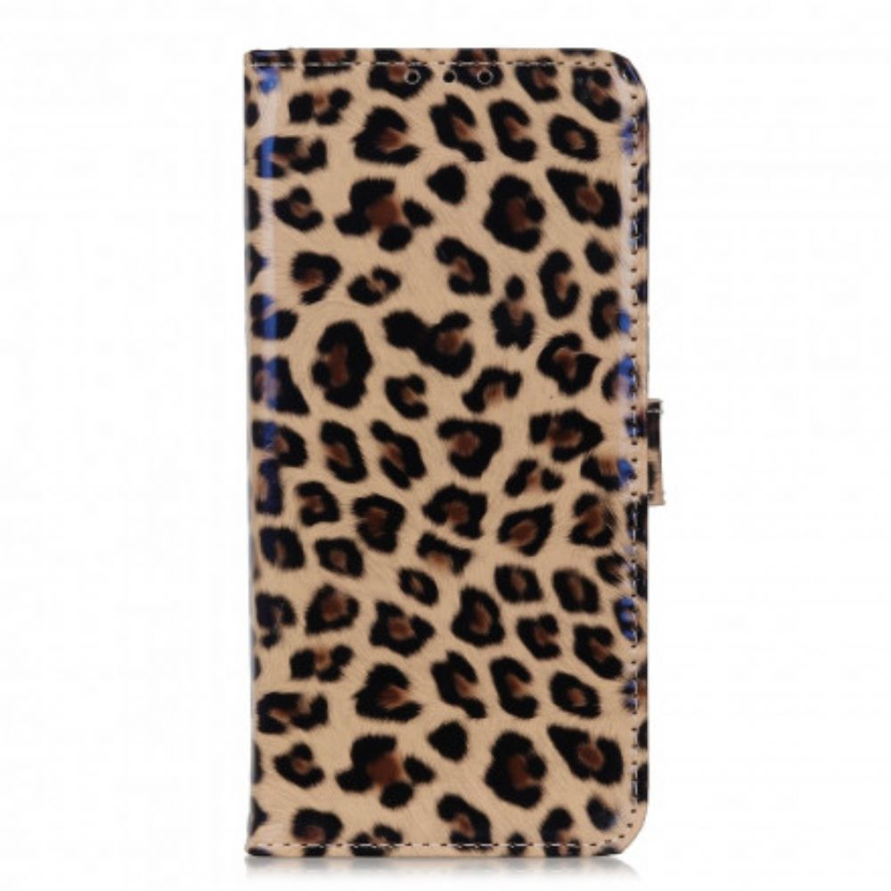 Lederhüllen Für Xiaomi Redmi Note 10 / 10S Leopard