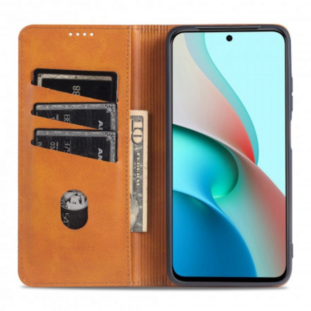 Schutzhülle Für Xiaomi Redmi Note 10 / 10S Flip Case Azns-lederstil