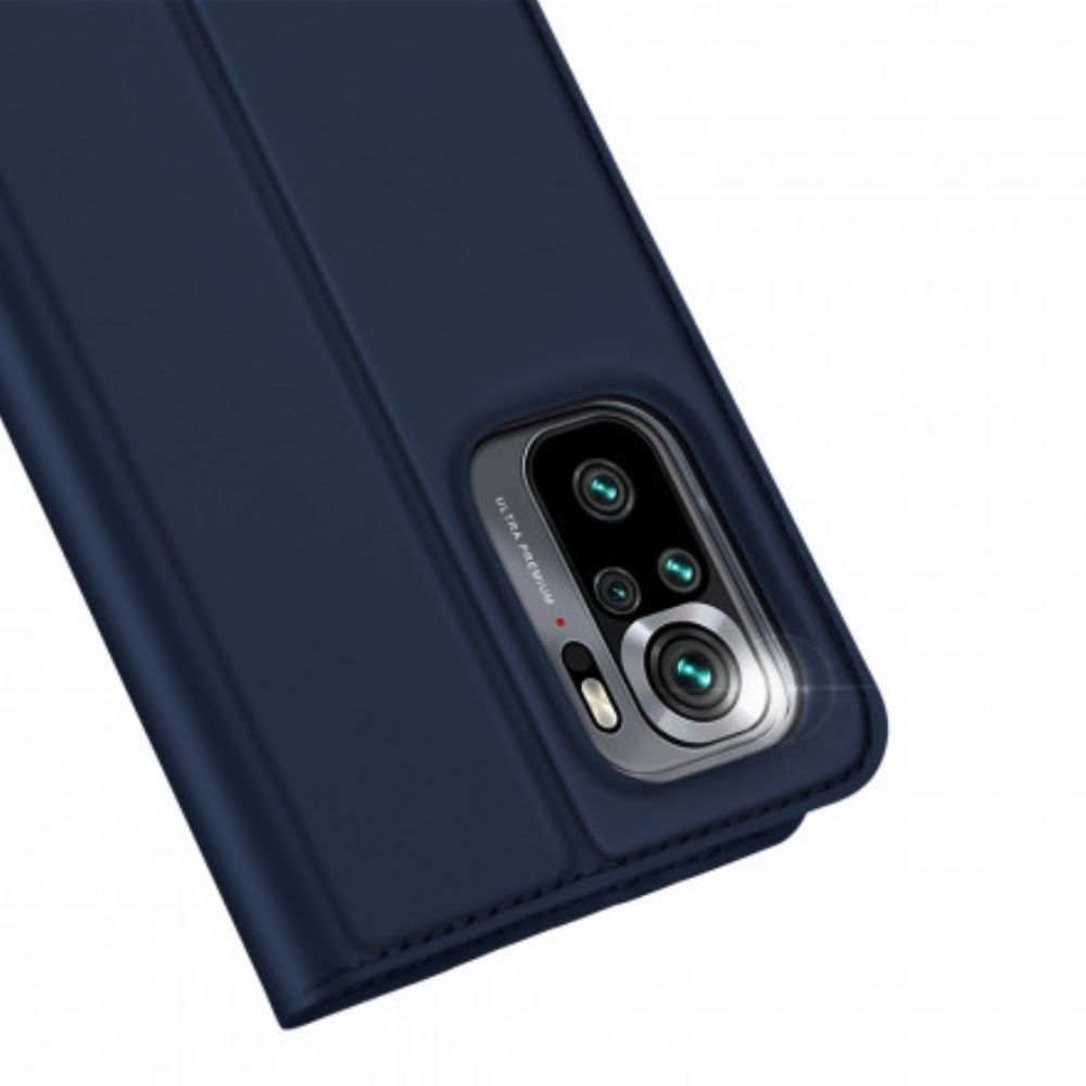 Schutzhülle Für Xiaomi Redmi Note 10 / 10S Flip Case Dux Ducis Pro-skin