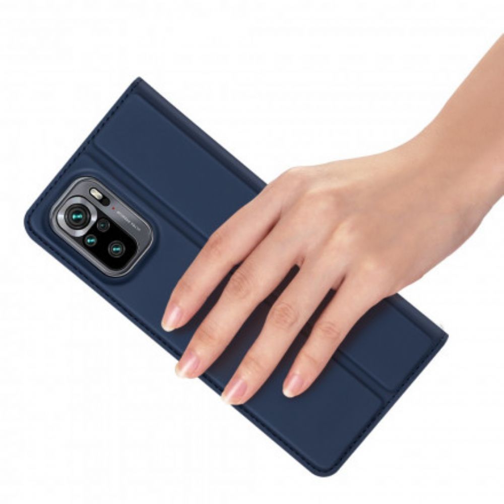 Schutzhülle Für Xiaomi Redmi Note 10 / 10S Flip Case Dux Ducis Pro-skin