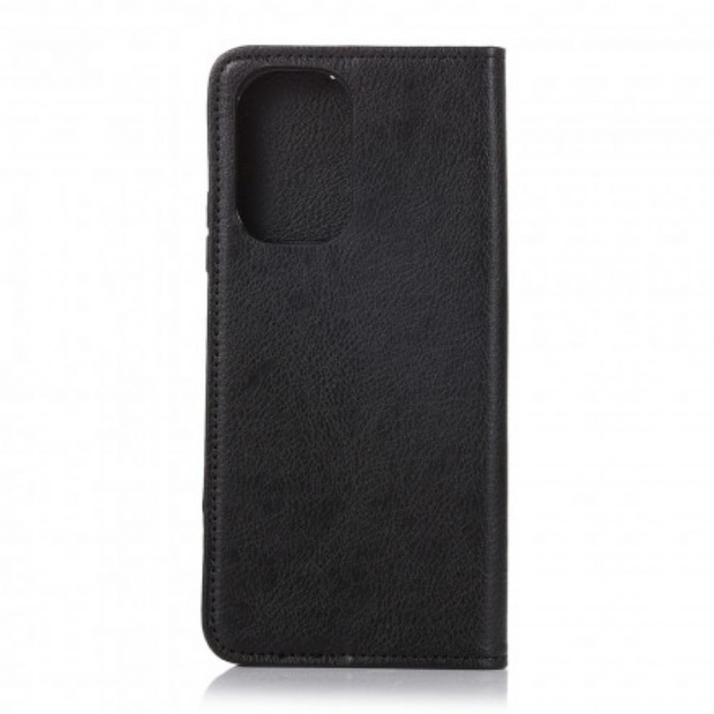 Schutzhülle Für Xiaomi Redmi Note 10 / 10S Flip Case Litchi-spaltleder