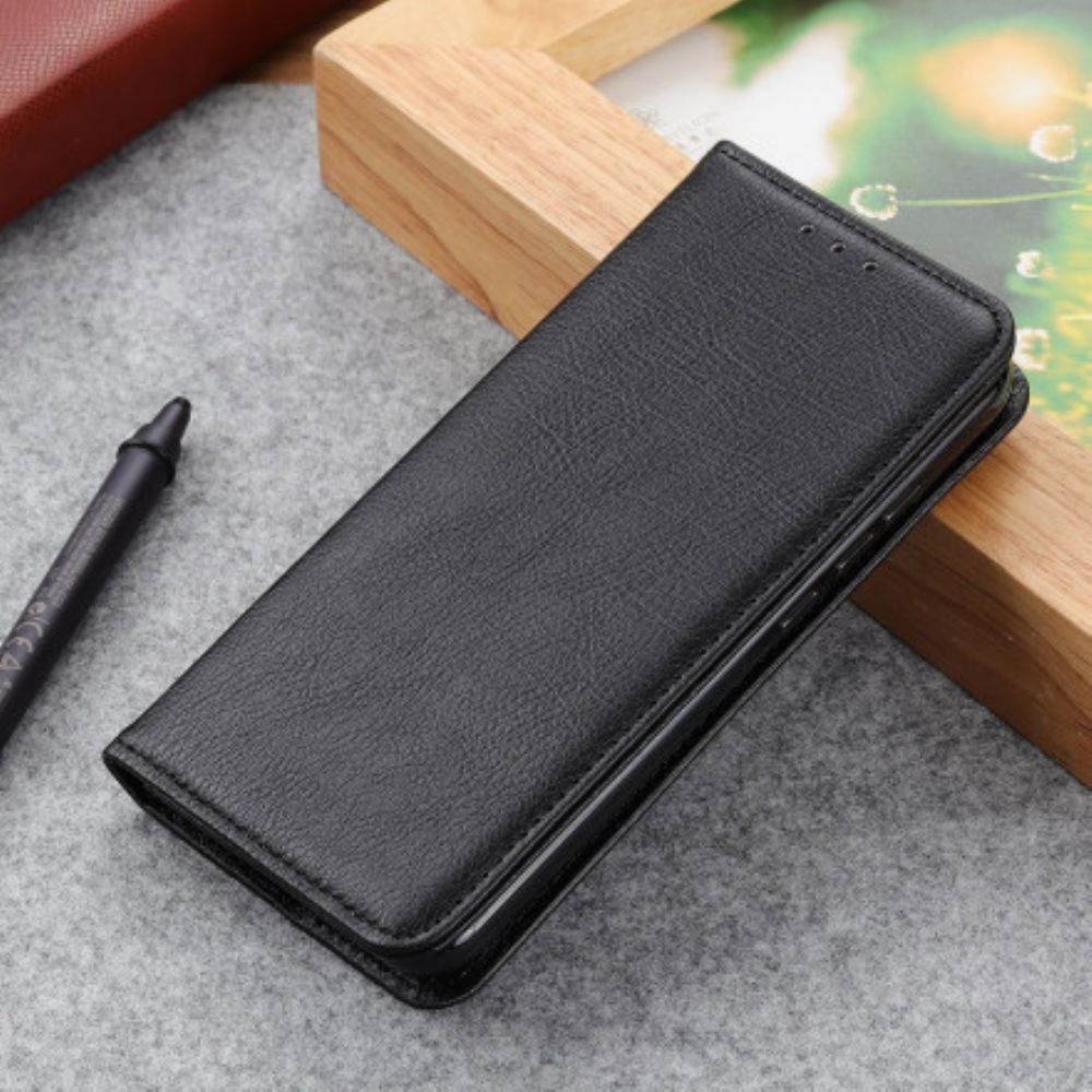 Schutzhülle Für Xiaomi Redmi Note 10 / 10S Flip Case Litchi-spaltleder