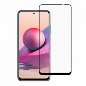 Xiaomi Redmi Note 10 / Note 10S Displayschutzfolie Aus Gehärtetem Glas Mit Schwarzem Rand