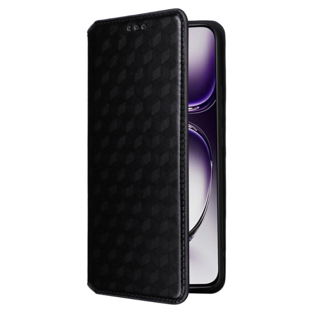 Lederhüllen Oppo Reno 12 Pro 5g 3d-diamantmuster